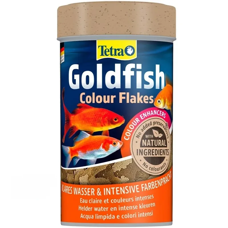 Tetra Goldfish Colour хлопья для окраса золотых рыбок