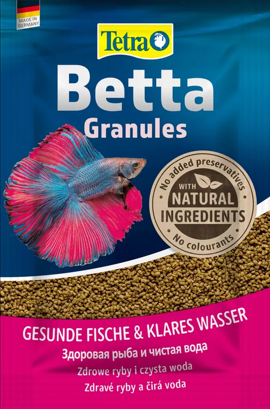 Tetra Betta Granules для бойцовых и лабиринтовых рыб