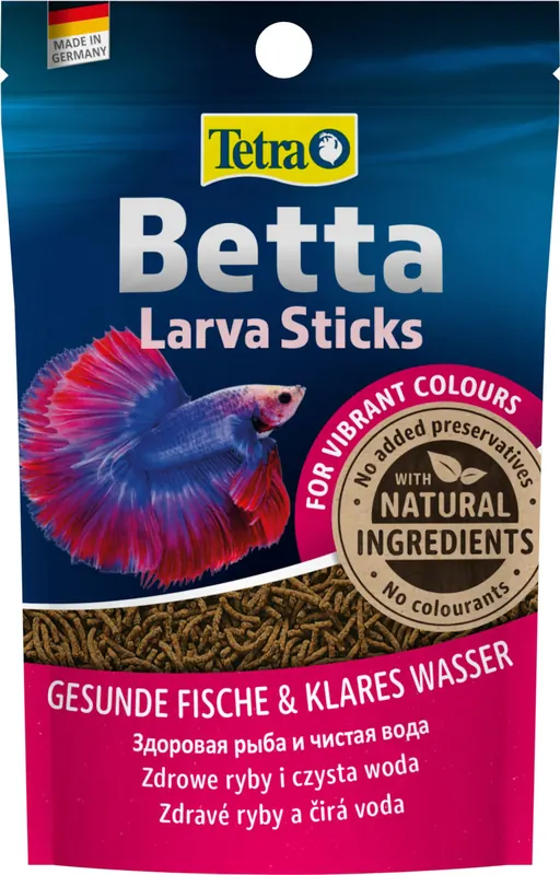 Tetra корм для бойцовых рыб, имитация мотыля