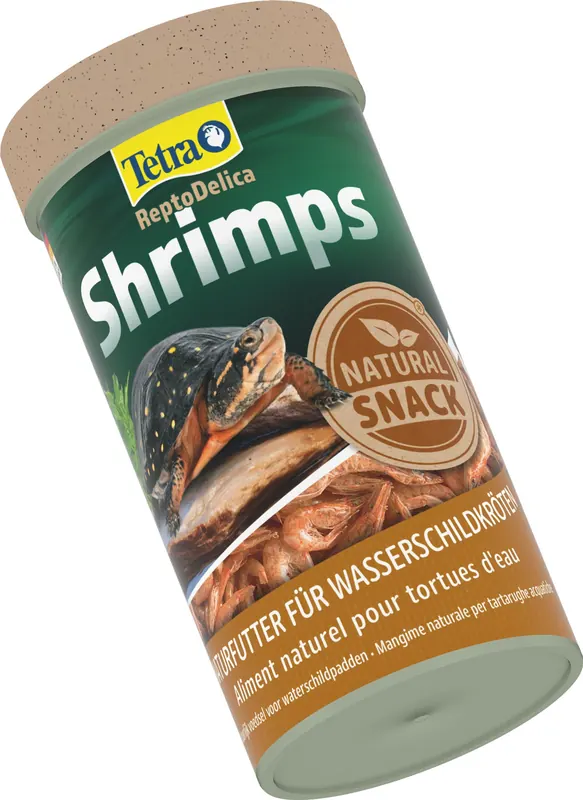 Tetra ReptoDelica Shrimps — сушёные креветки для черепах