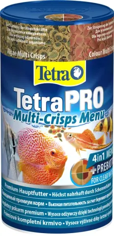 Tetra Menu 4 вида чипсов для всех видов рыб