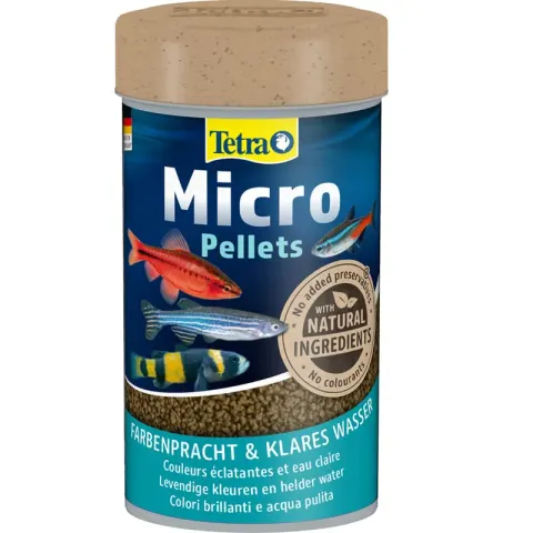 Tetra Micro Pellets корм для рыб в микро пеллетах