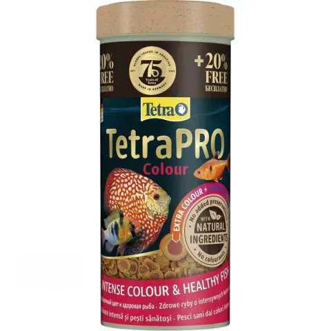 Tetra TetraPro Colour в хлопьях для окраса