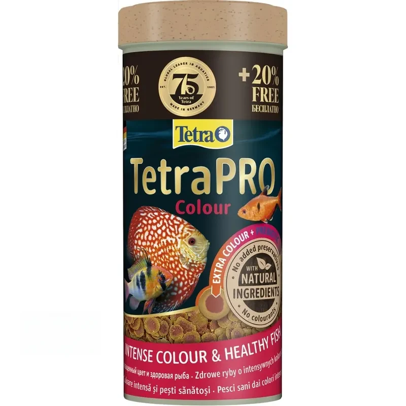 Tetra TetraPro Colour в хлопьях для окраса