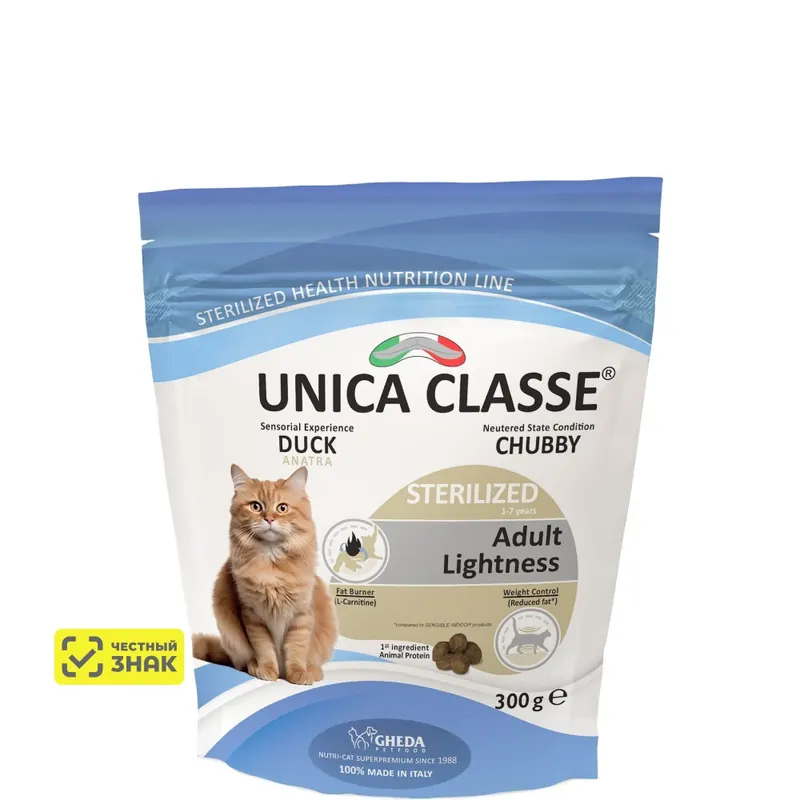 UNICA Classe Adult Sterilized Lightness с уткой