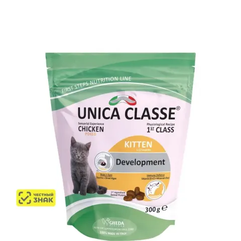 UNICA Classe Kitten Development с курицей для котят