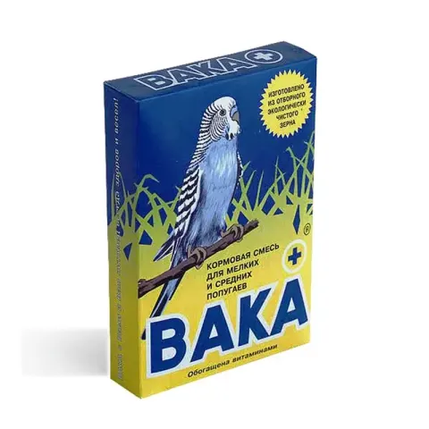 Вака зерносмесь для мелких и средних попугаев