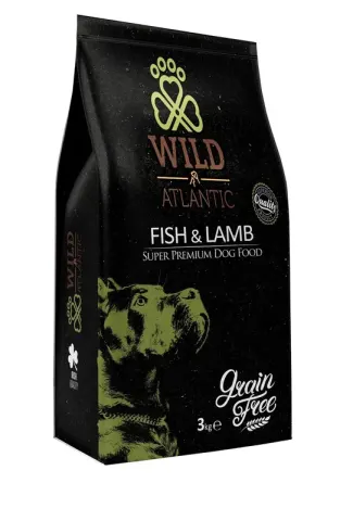 Wild Atlantic для собак с рыбой и ягнёнком