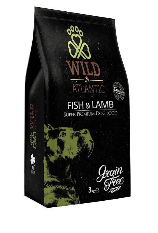 Wild Atlantic для собак с рыбой и ягнёнком