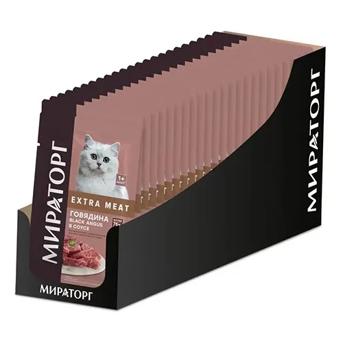 Winner Extra Meat с говядиной для стерилизованных кошек