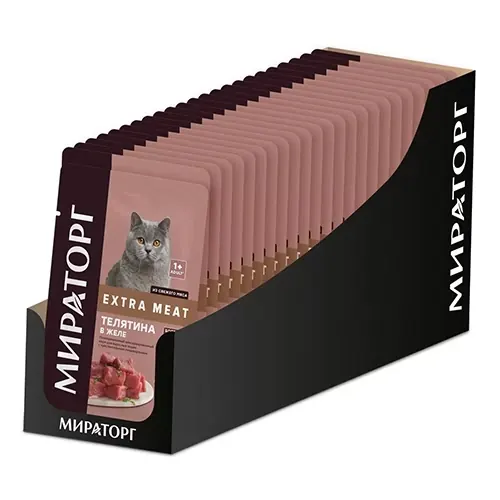 Winner Extra Meat кусочки с телятиной в желе