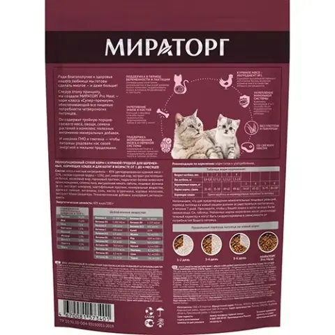 Winner Pro Meat Mother&Baby Kittens с куриной грудкой