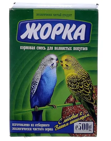 Жорка для волнистых попугаев — зерносмесь