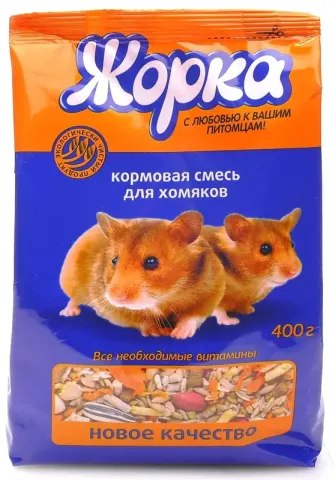 Жорка Корм для хомяков — зерносмесь с гранулами