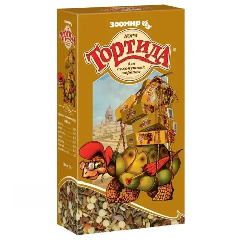 Зоомир Тортила для сухопутных черепах